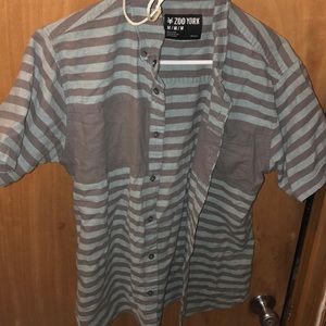 Zoo York shirt sleeve button up